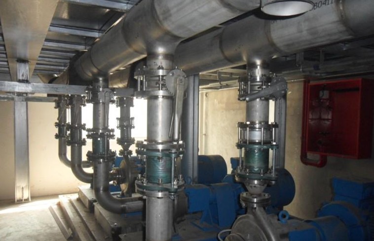 91精品视频在线波紋補償器安裝於寧波成泰鋁業