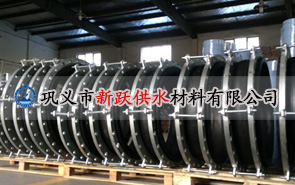 撓性橡膠接頭能（néng）承壓多大？由什麽（me）決定？